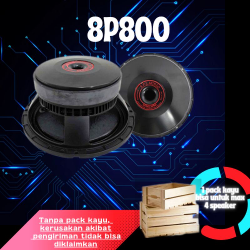 Speaker spl hot sale audio 8 inch