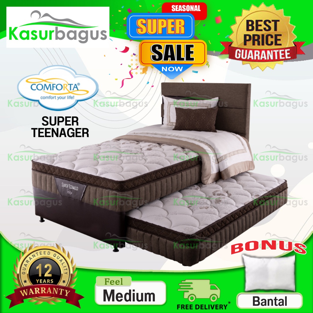 Jual Comforta Kasur Sorong Super Teenager 2 In 1 - Full Set 100x200 ...