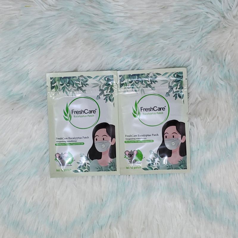 Jual FreshCare Eucalyptus Patch 1 sachet isi 12 patch | Shopee Indonesia