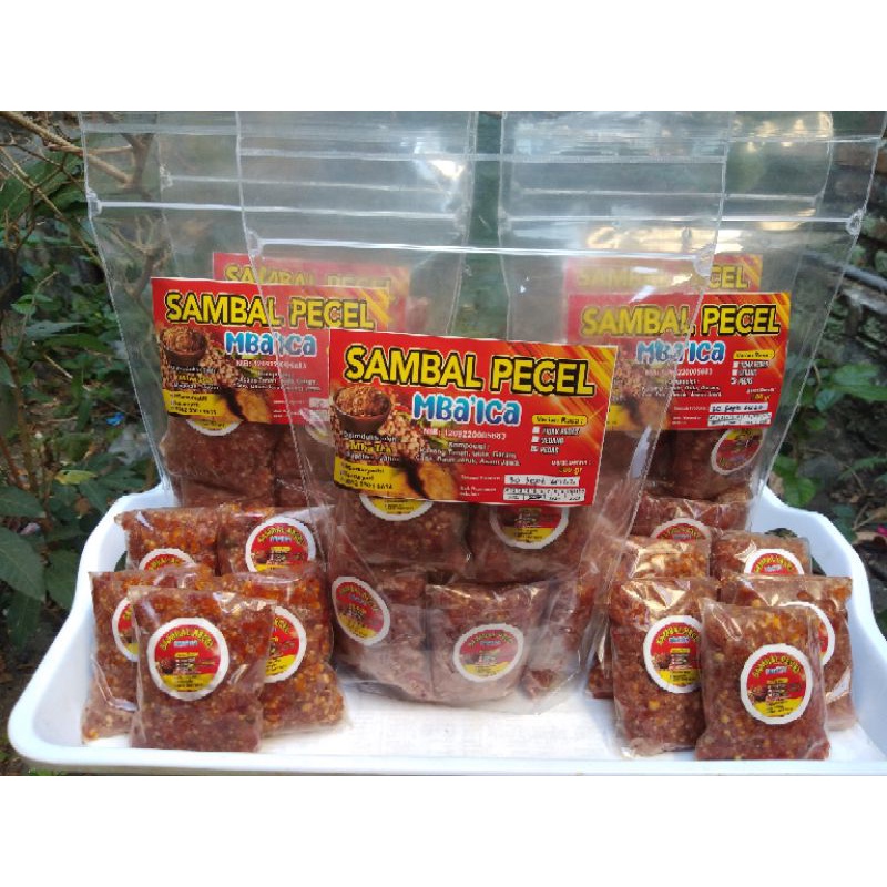 Jual sambal Pecel mba'ica | Shopee Indonesia