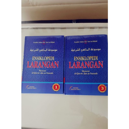 Jual Ensiklopedi Larangan Menurut Al Quran Dan Sunnah Jilid 1 Dan Jilid ...