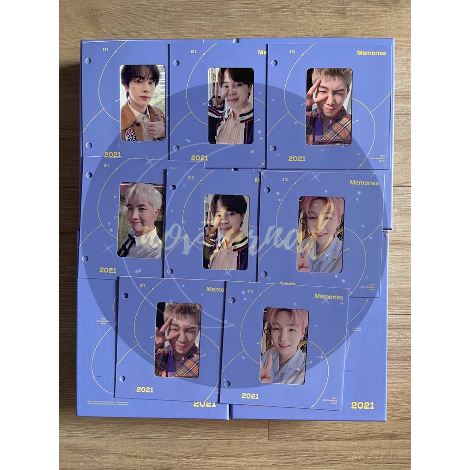 Jual BTS MEMORIES OF 2021 BLURAY BLU RAY BR2021 FULLSET UNSEALED WITH PC  PHOTOCARD RM JIN SUGA JHOPE JIMIN TAEHYUNG JUNGKOOK POB PREORDER BENEFIT |  Shopee Indonesia