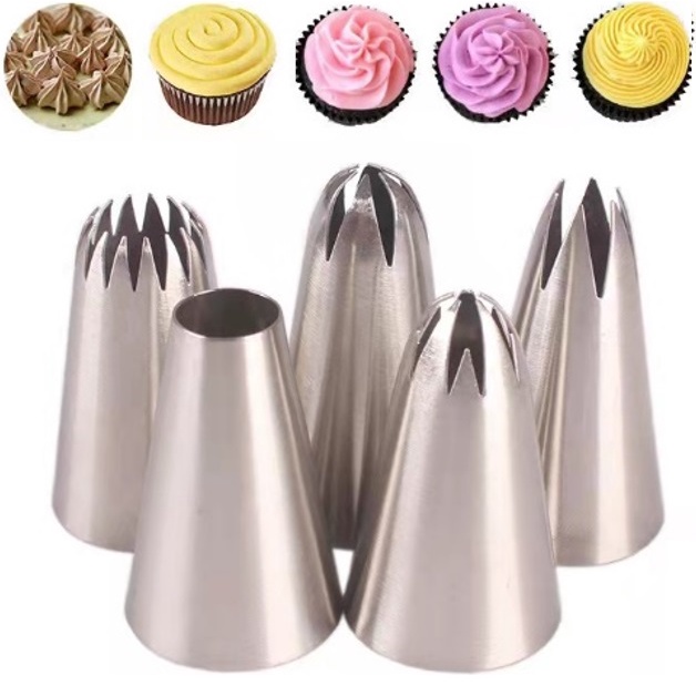 Jual Spuit Stainless Premium Single Set Spuit Tanpa Sabungan Spuit Kue