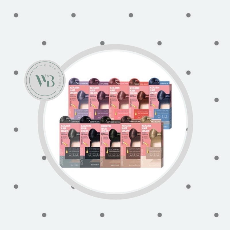 Jual MOREMO Keratin Hair Color Plex System Shopee Indonesia
