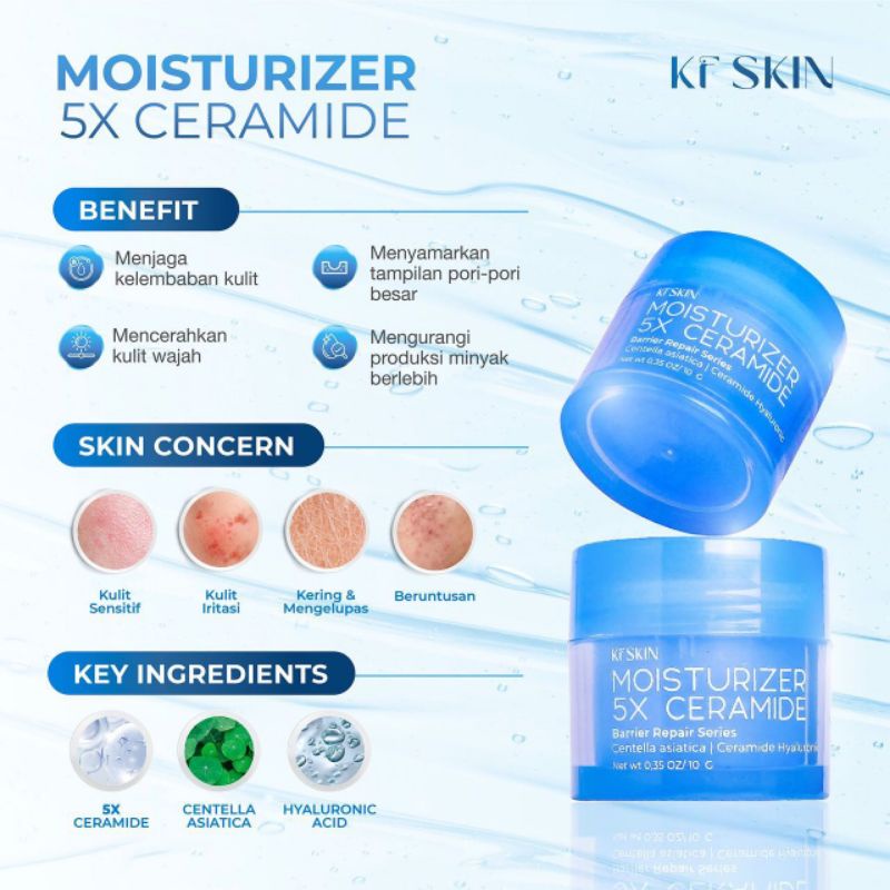 Jual Kf Skin - Moisturizer 5x CERAMIDE / skinbarier / original | Shopee ...