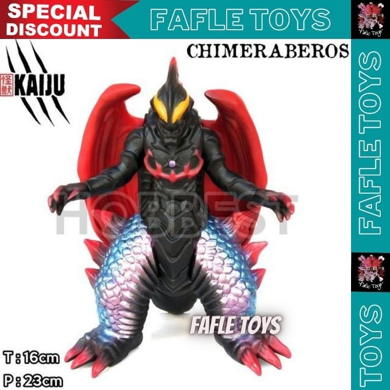 Jual Action Figure Godzilla Kaiju Miniatur Mainan chimeraberos / Ultra ...