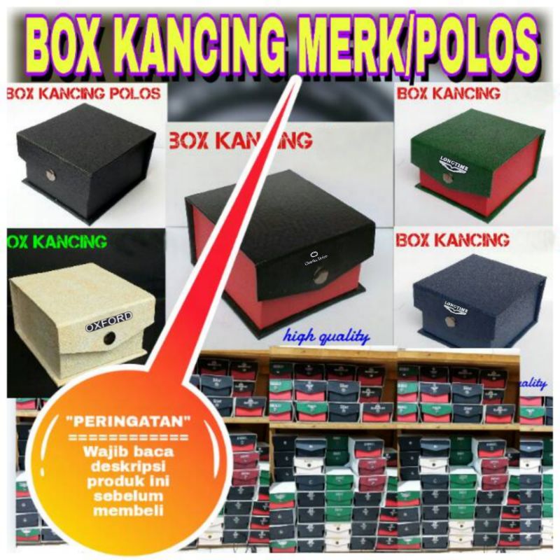 Jual BOX KANCING POLOS / MERK | Shopee Indonesia