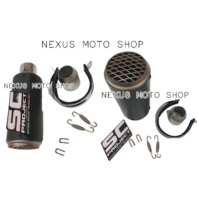 Jual silencer sc project slip on sc project knalpot sc project CR -T ...