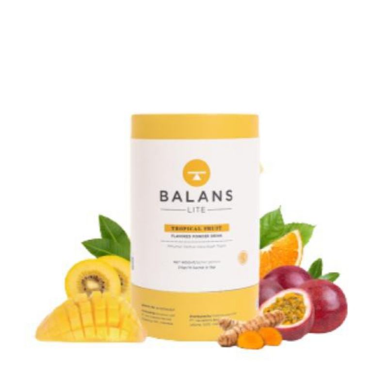 Jual BALANS LITE Tropical Fruit Fiber & Probiotics Drink isi 14 sachet