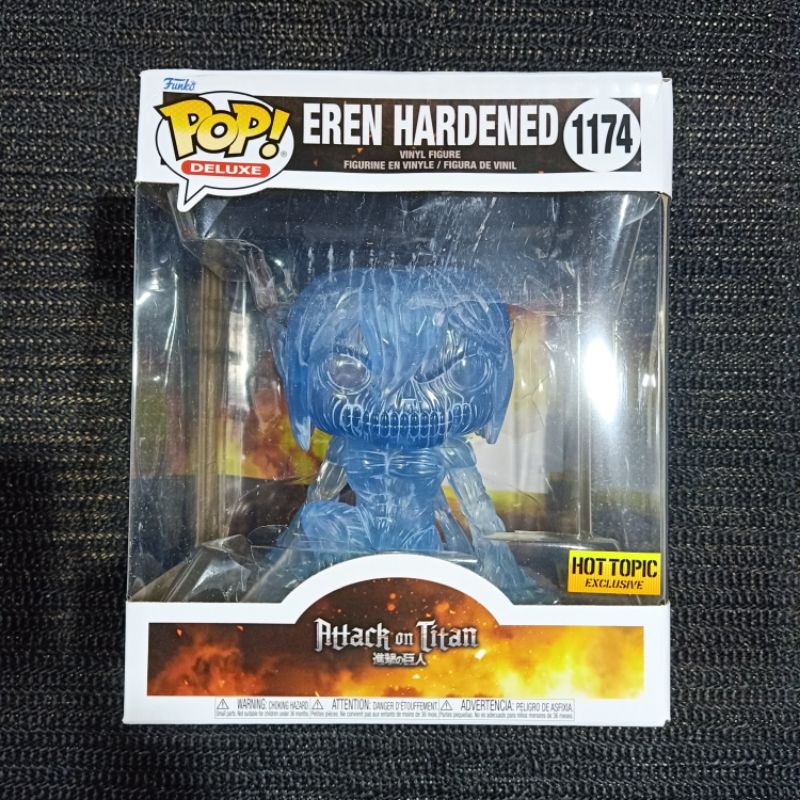 Jual Funko Pop! DELUXE: Attack on Titan: EREN HARDENED #1174 (Hot Topic ...