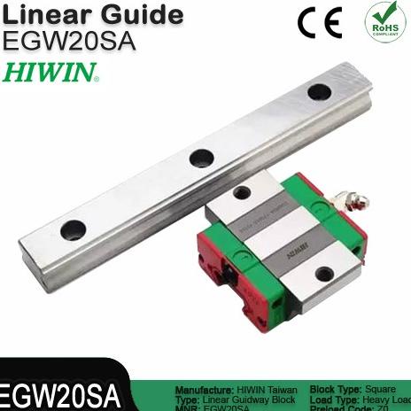 Jual Egw20Sa Linear Guide Block - Original Hiwin Taiwan | Shopee Indonesia