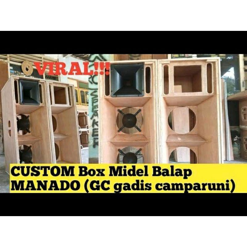 Box speaker hot sale mid low