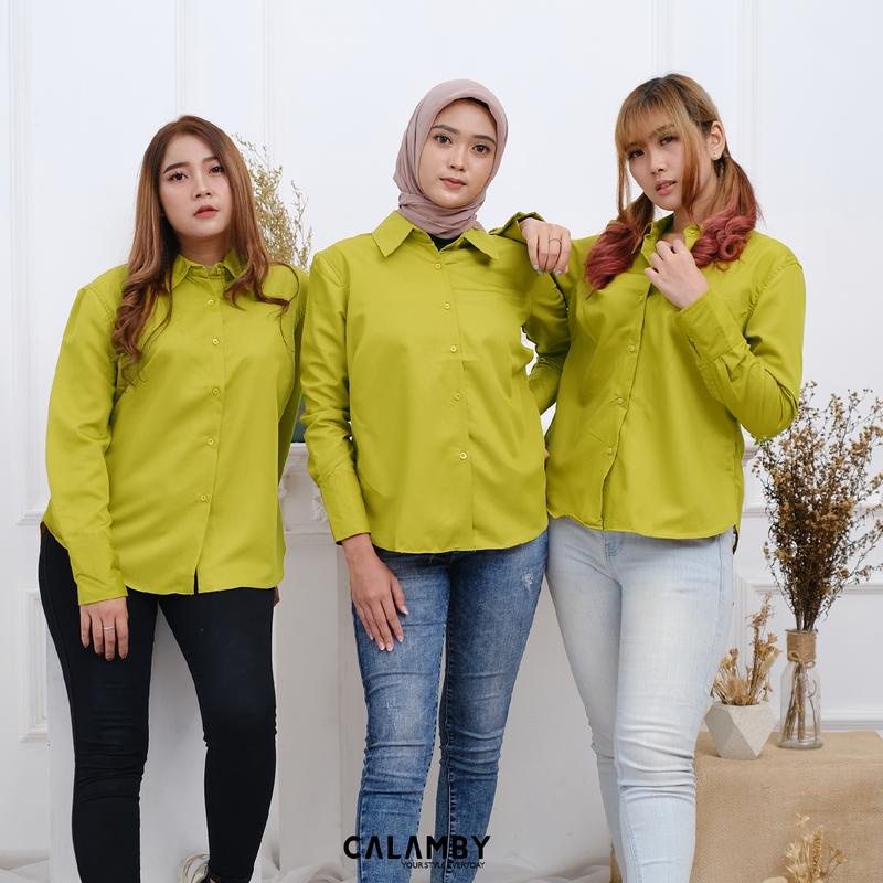 Jual [PART 1] Kemeja Basic (Toyobo) - CALAMBY | Shopee Indonesia