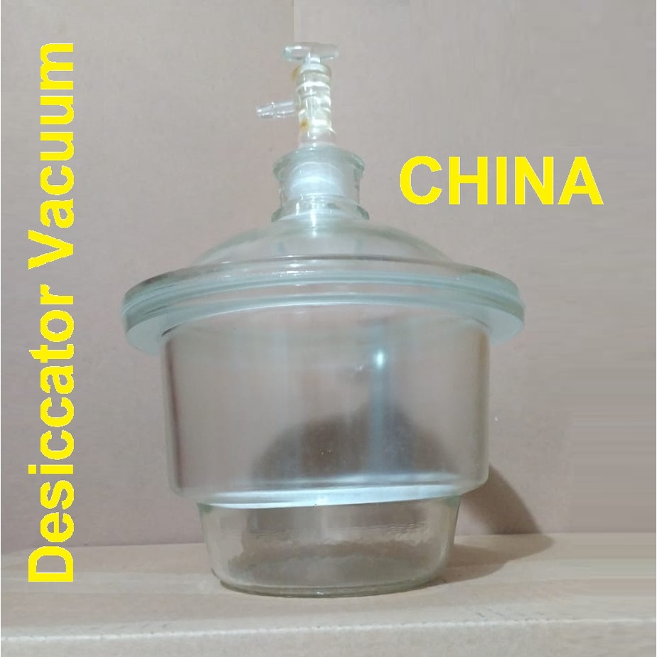 Jual DESICCATOR VACUUM 24 CM, DESICATOR VACUUM DESIKATOR VACUM GLASS ...