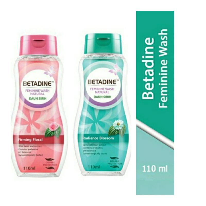 Jual Betadine Feminine Wash Natural Daun Sirih 110 ml Shopee Indonesia