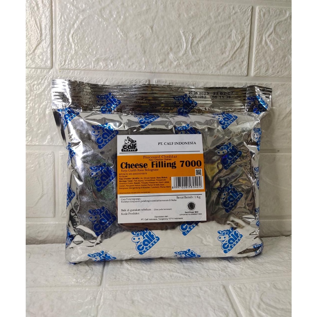 Jual CLAF CHEESE FILLING 7000 1KG | Shopee Indonesia