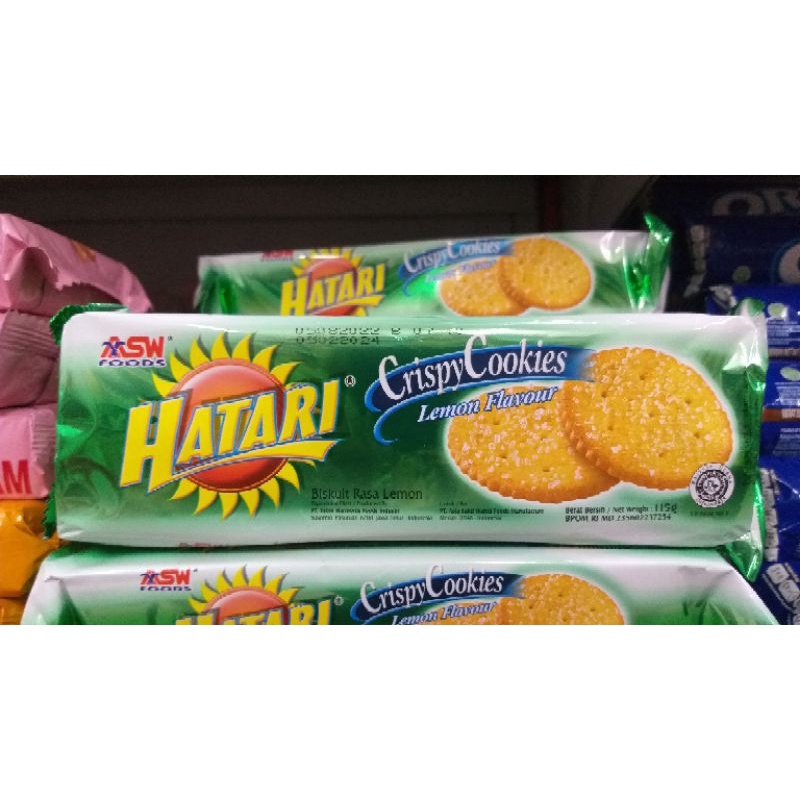 Jual KZ - hatari crispy cookies lemon 115g | Shopee Indonesia