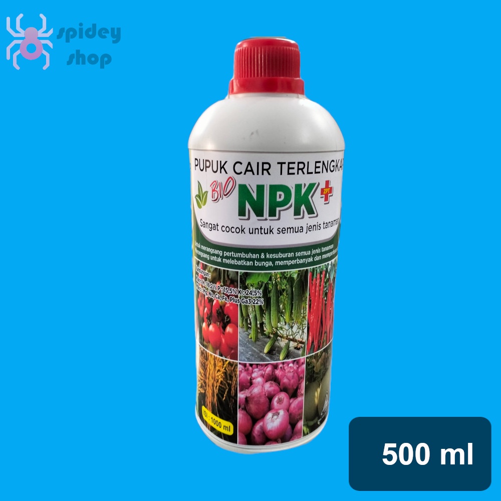Jual Bio NPK 500 ml Pupuk NPK Penambah Bobot Padi dan Anti Rebah ...