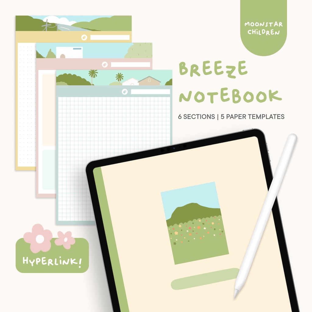 Jual Breeze Digital Notebook BuJo Journal Note taking Study Project ...