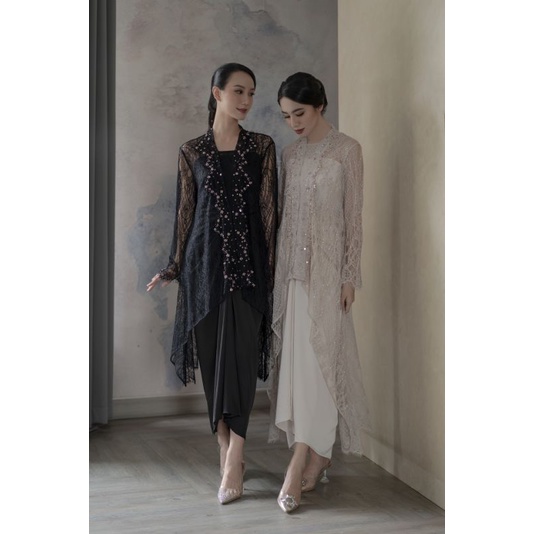 Rembulan Kebaya Top (Champagne)