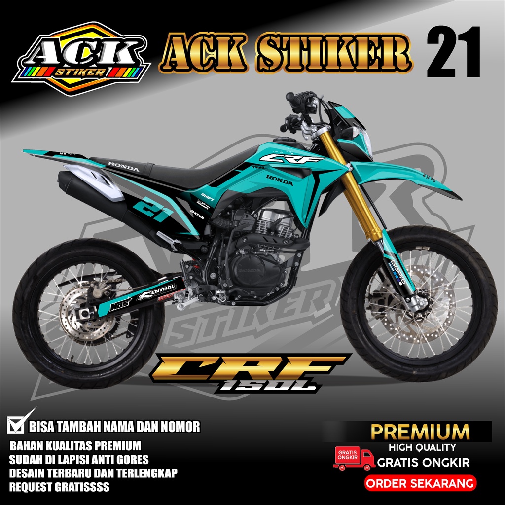 Jual Decal Sticker Motor Cross Crf L Fullbody Dekal Stiker Crf