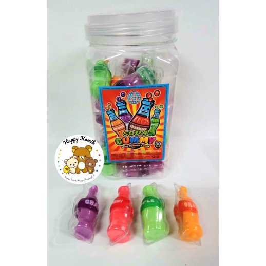 Jual Permen Cemilan Snack Botol Minuman Soda Yupi Cola Fanta Sprite ...