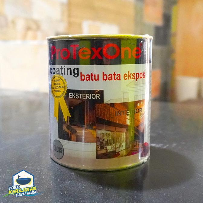 Jual Protex One Cat Coating Batu Bata Ekspose GLOSS Shopee Indonesia