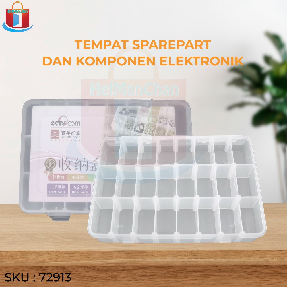 Jual Box Sparepart EKB-206 24 Kolom (72913) | Shopee Indonesia