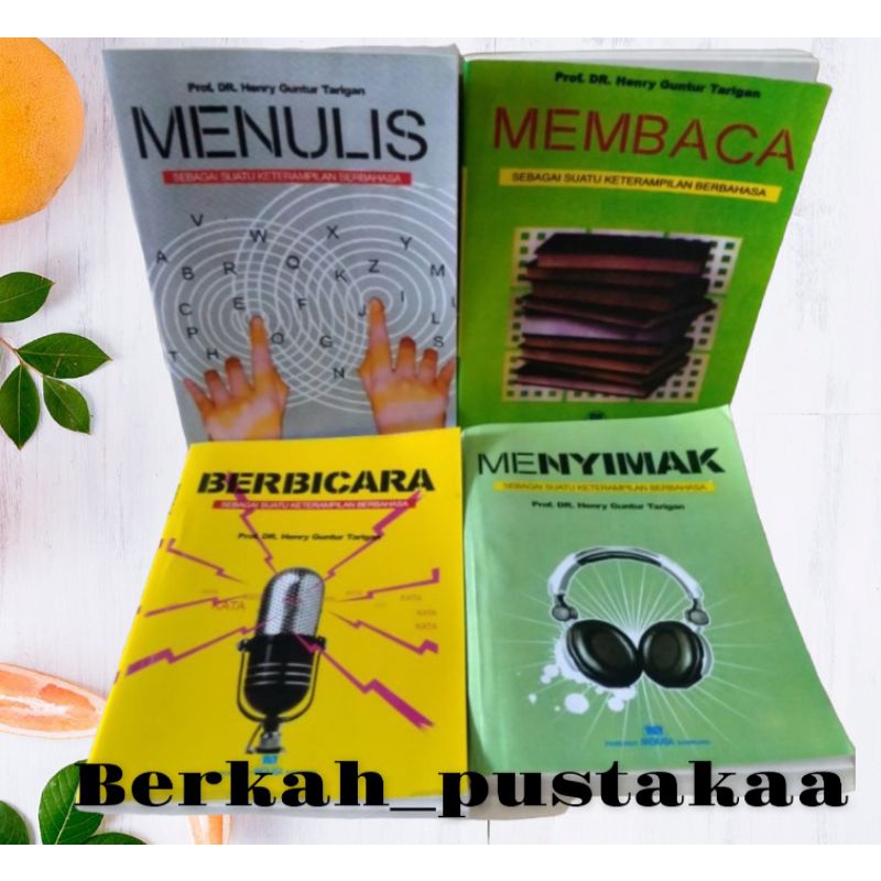 Jual Satu Paket Buku Henry Guntur Tarigan Berbicara Membaca Menyimak