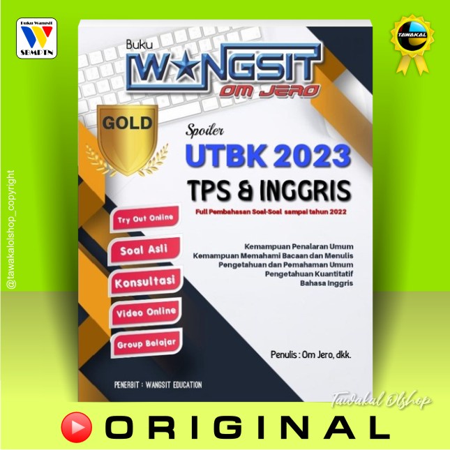 Jual Buku Wangsit Snbt Tes Potensi Skolastik Buku Wangsit Utbk