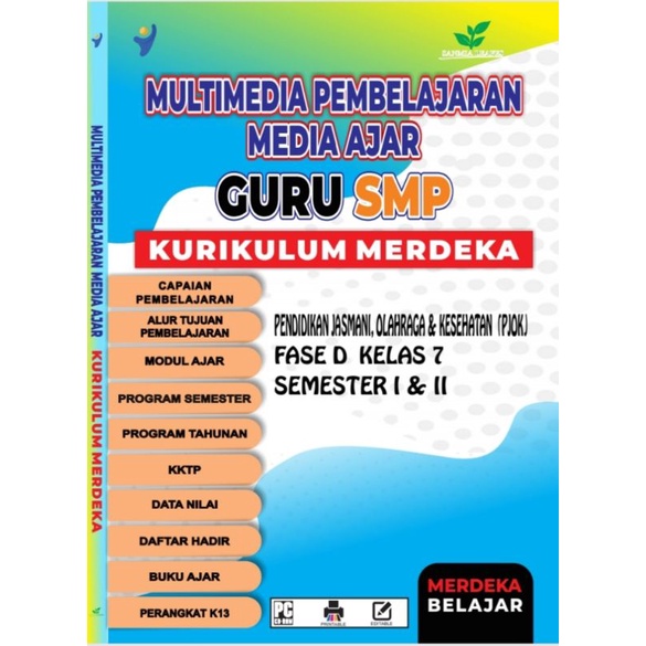 Jual CD Modul Ajar Kurikulum Merdeka PJOK SMP/MTs | Shopee Indonesia