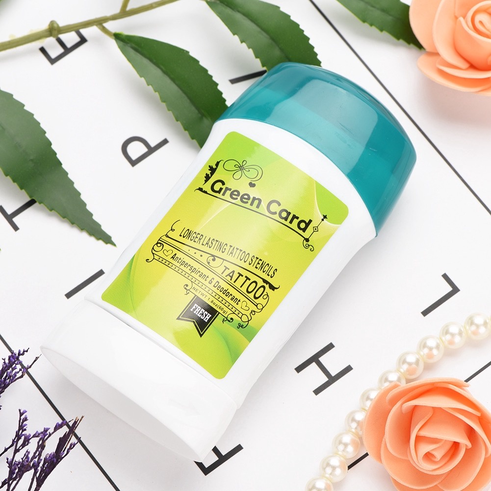 Jual Tattoo Stencil Tattoo Transfer Lotion Stencils Green card Shopee