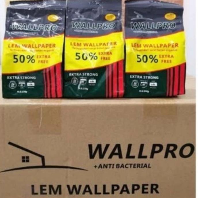 Jual Lem Wallpaper Wall Pro /Glue Wallpaper Harga Grosir Dan Ecer Per 1