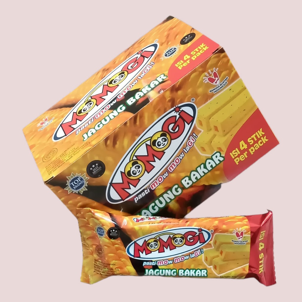 Jual Momogi Jagung Bakar Snack 12gr 10 Sachetbox Shopee Indonesia