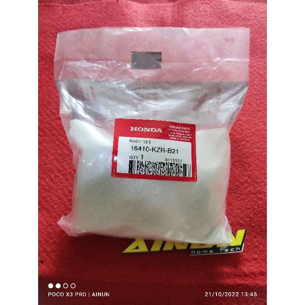 Jual Throttle body vario 125 24mm set sensor tps original ahm Shopee