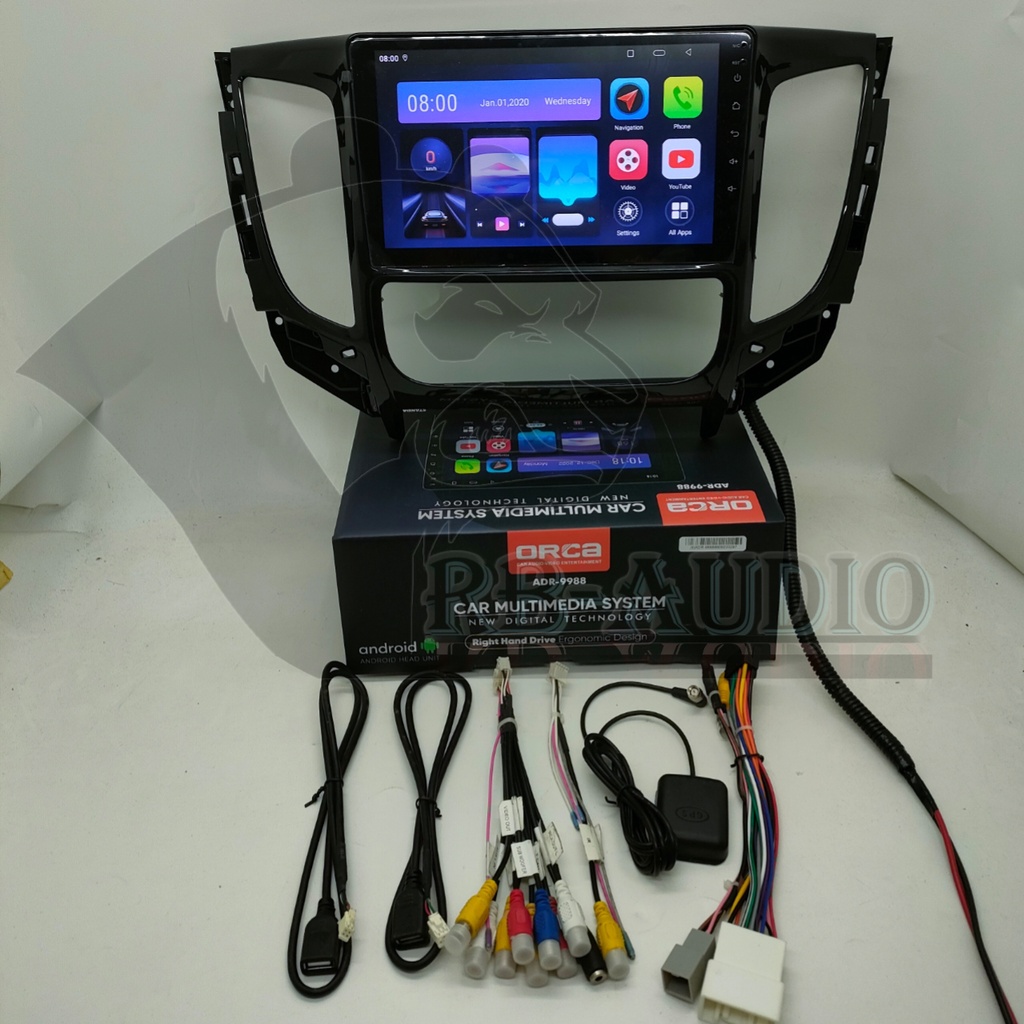 Jual Head Unit Android Orca Standar For Strada Triton 2015 - 2019 9 ...