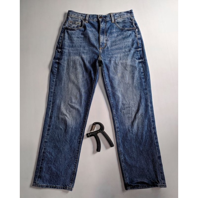 Jual Uniqlo, Celana Jeans Denim, Celana Jeans Selvedge, Jeans Denim