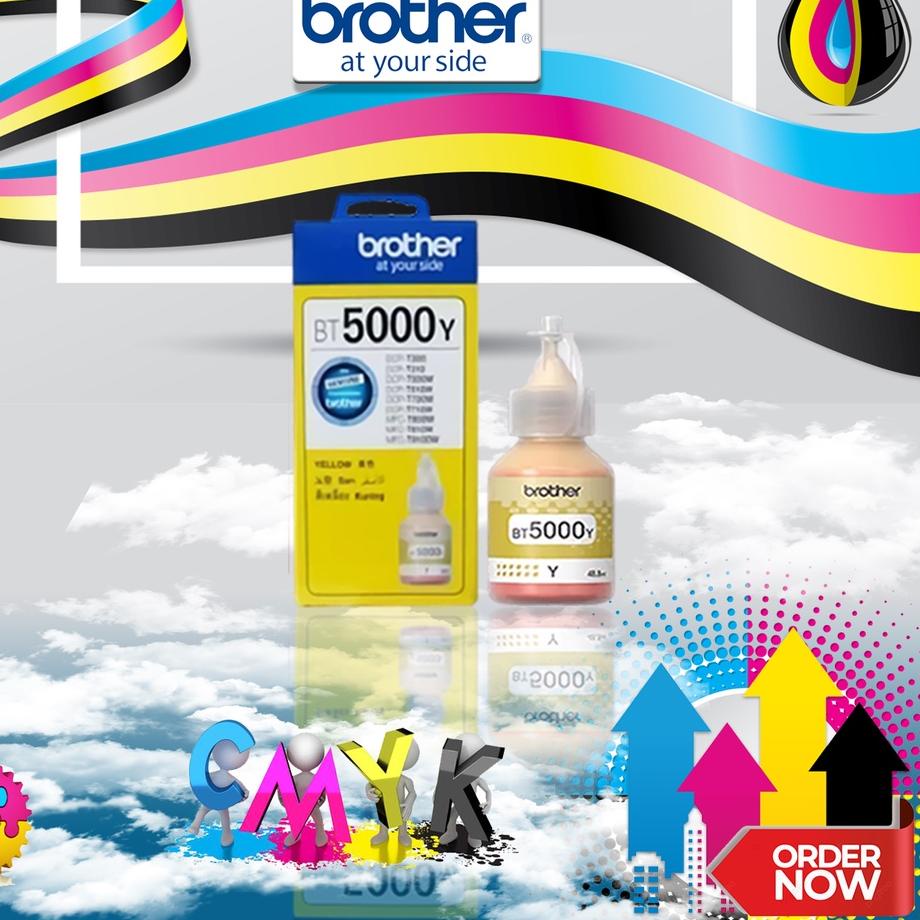 Jual *PROMO* Tinta printer BROTHER BT5000 YELLOW DCP T710W DCP T300 DCP ...
