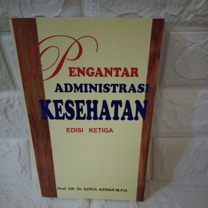 Jual Buku Pengantar Administrasi Kesehatan | Shopee Indonesia