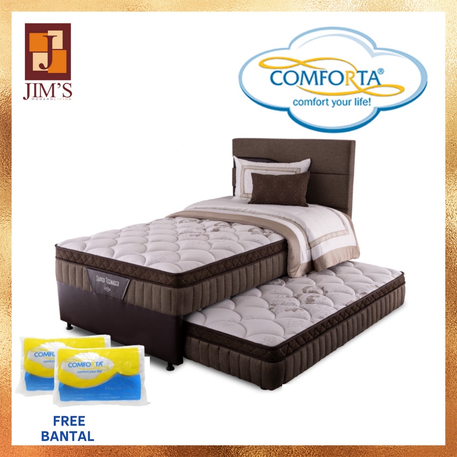 Jual Comforta Spring Bed Multibed Kasur Sorong Super Teenager Full Set Shopee Indonesia