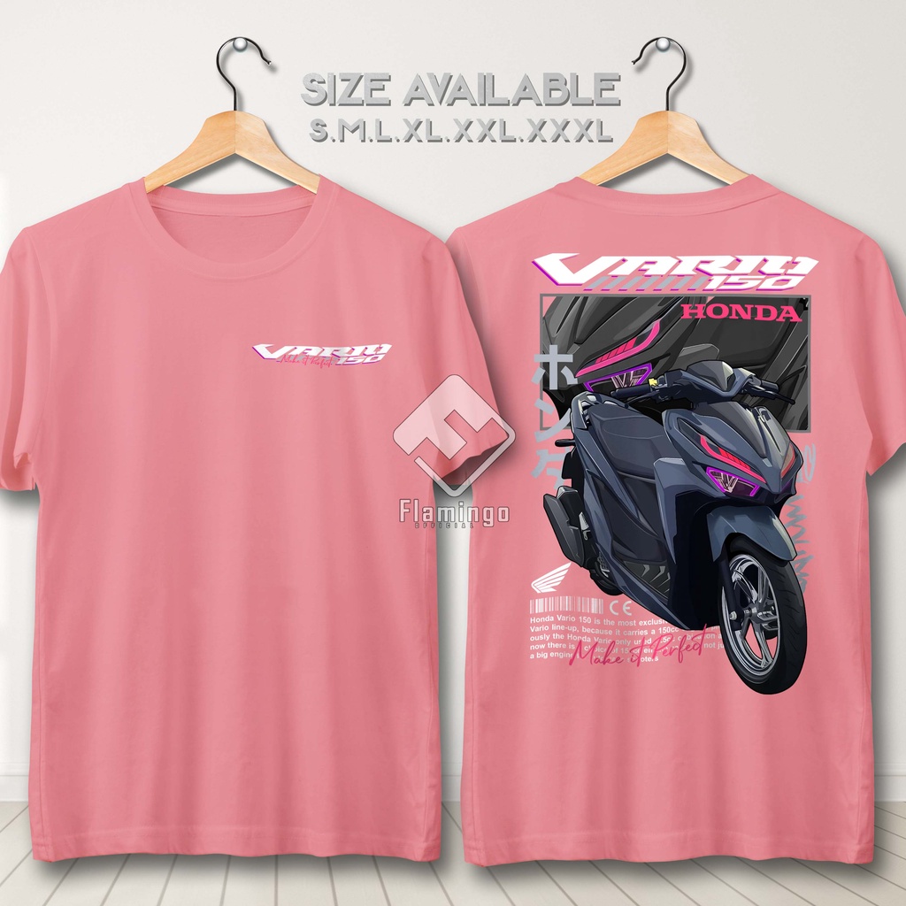 Jual Kaos Honda Vario Make It Perfect Baju Motor Matic Honda Gank