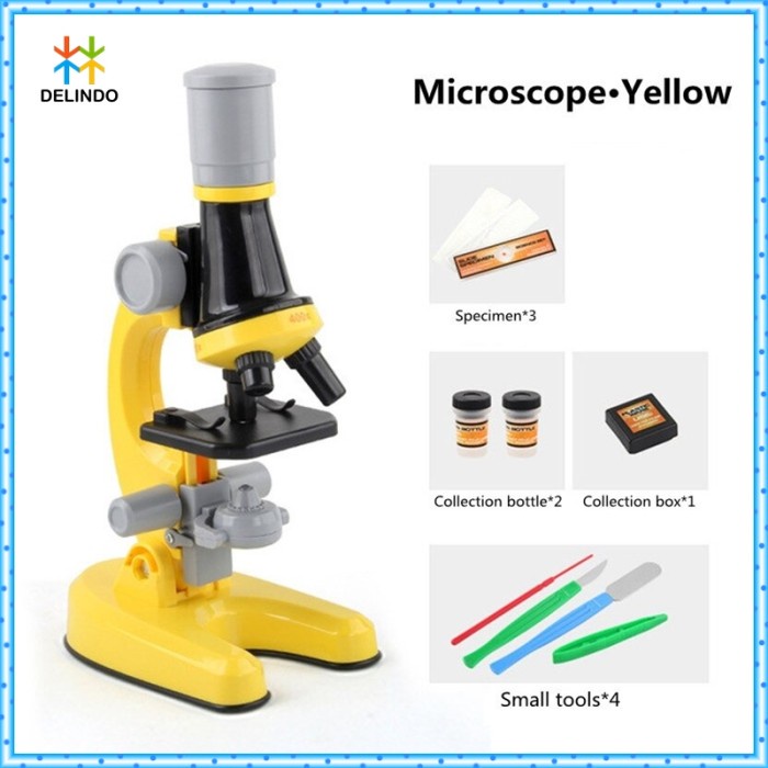 Jual Mainan Edukasi Anak Microscope Mikroskop Science Laboratorium Kids ...