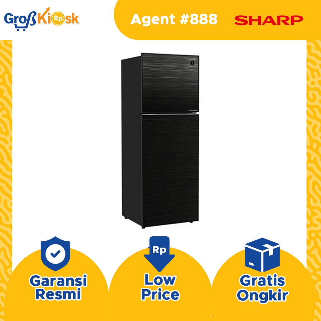 Jual SHARP KULKAS 2PINTU INVERTER SJ-426GI-MK / SJ 426GI MK | Shopee ...