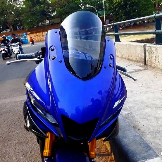 Jual windshield R25 new model jenong visor r25 new | Shopee Indonesia