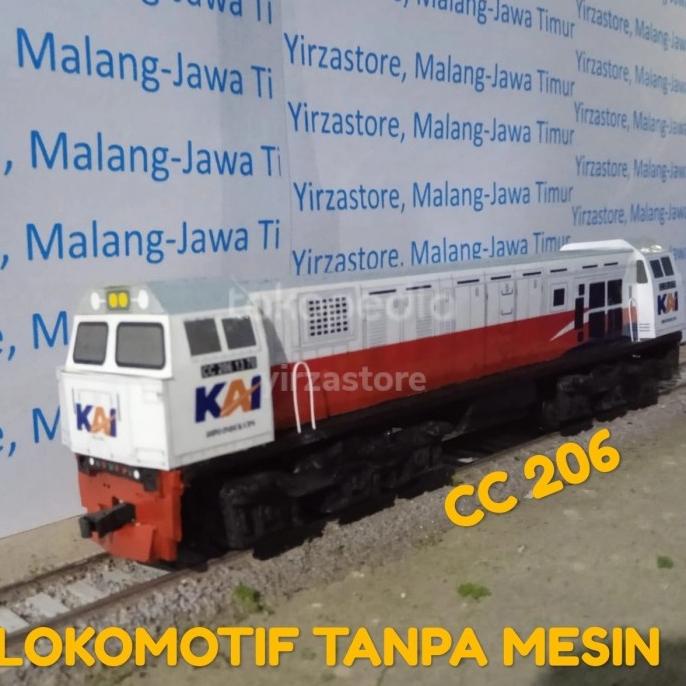 Jual Kereta Api Indonesia Miniatur Lokomotif Kereta Api Seri Cc 206