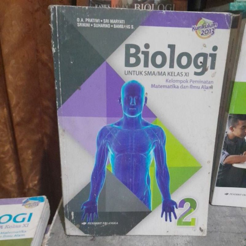 Jual Buku Biologi Sma Ma Kelas Xi Peminatan K Erlangga Shopee Indonesia