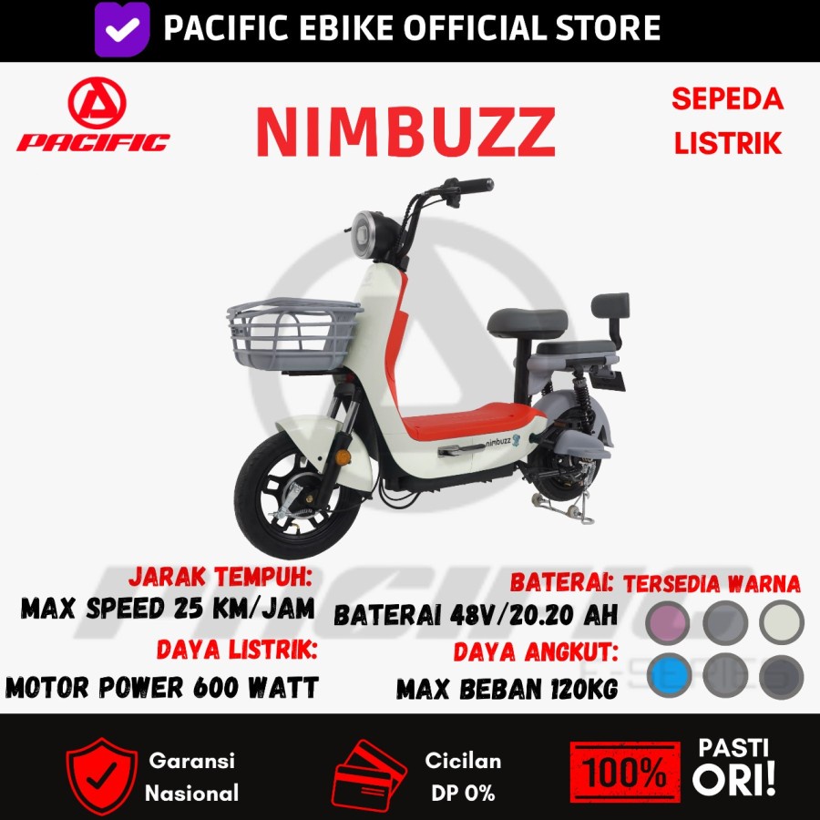 Motor Listrik ZPT Nimbuzz Dijual dengan Harga Terjangkau di IIMS 2024