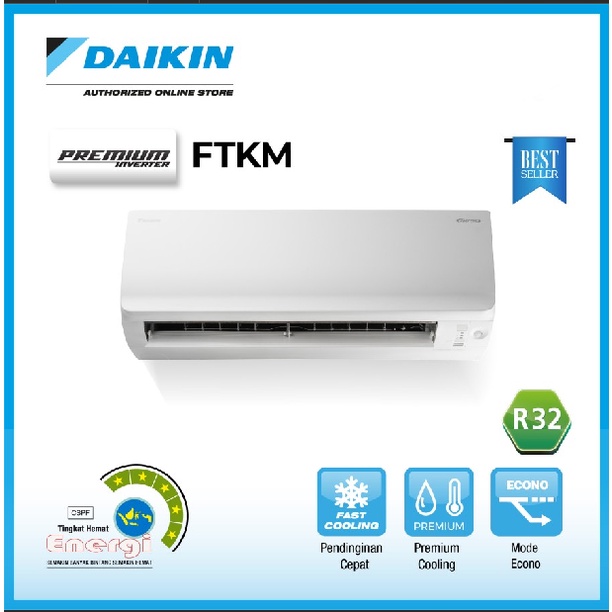 Jual Ac Daikin Premium Inverter Pk R Ftkm Svm Ftkm Svm