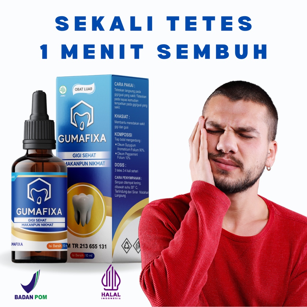 Jual Obat Sakit Gigi Ngilu Gusi Bengkak Polip Abses Herbal Paling Ampuh 1 Di Indonesia Shopee 3148