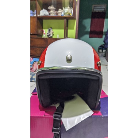 Jual Helm Vespa Seri ITALY(Original) | Shopee Indonesia